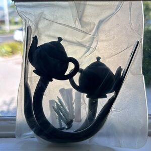 Window Hardware- Teapot Holdback Set